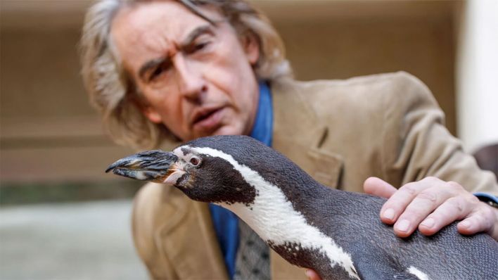 Steve Coogan und Baba and Richard in "Der Pinguin meines Lebens" © TOBIS Film