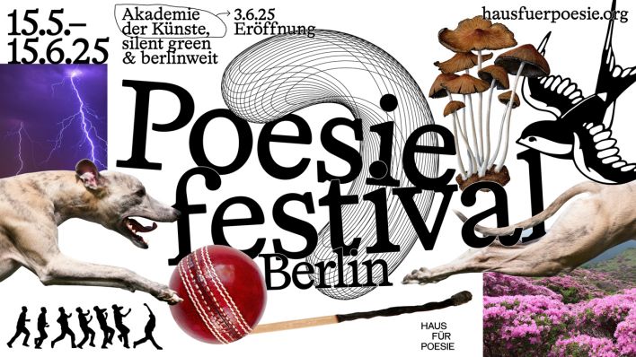 Poesiefestival 2025 Haus für Poesie