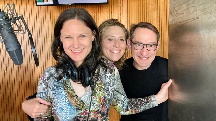 Mareike Trillhaas, Britta Steffenhagen und Boris Aljinovic © radioeins/Cora Knoblauch