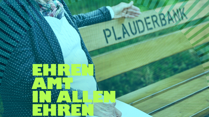 Ehrenamt - Plauderbank © picture alliance/dpa