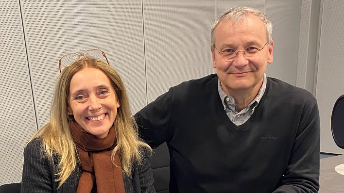 Alexandra Sell und Knut Elstermann