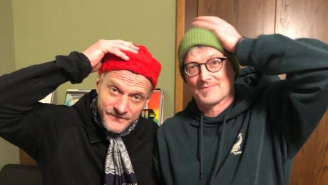 Steen Lorenzen zusammen mit DJ Koze (li.) © radioeins Steen Lorenzen zusammen mit DJ Koze (li.) © radioeins