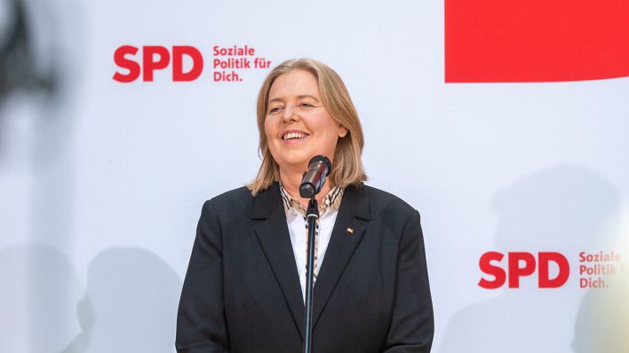 Bärbel Bas soll neue Co-Parteichefin der SPD werden © Christophe Gateau/dpa