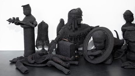 Installationsansicht nº 02 Elisabeth Schrader, vager Raum © Ludger Paffrath (kuratiert von Frank Hauschildt), 2025