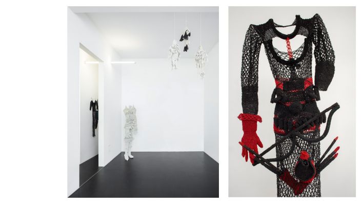 Installationsansicht nº 02 Elisabeth Schrader, vager Raum Installationsansicht nº 02 Elisabeth Schrader, vager Raum