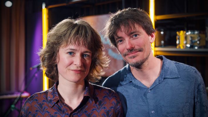 Mackefisch - Lucie Mackert und Peter Fischer © radioeins/Jochen Saupe