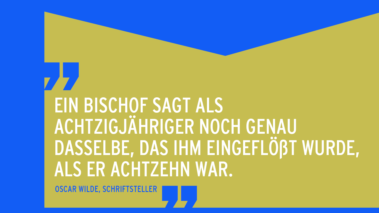 Der atheistische Stachel: Oscar Wilde © radioeins