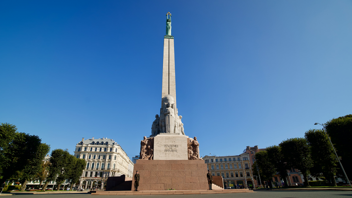 Freiheitsdenkmal in Riga © radioeins/F. Nennemann