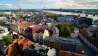 Ausblick vom Turm der St. Petri Kirche in Riga © radioeins/F. Nennemann