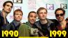 Den Preis für den besten Rythm and Blues-Act sowie den "Select Award" der Zuschauer erhalten die "Backstreet Boys" - von links: Kevin, Brian, Howie, Nick und A.J. - am 6.11.1997 in Rotterdam vom Musiksenders MTV