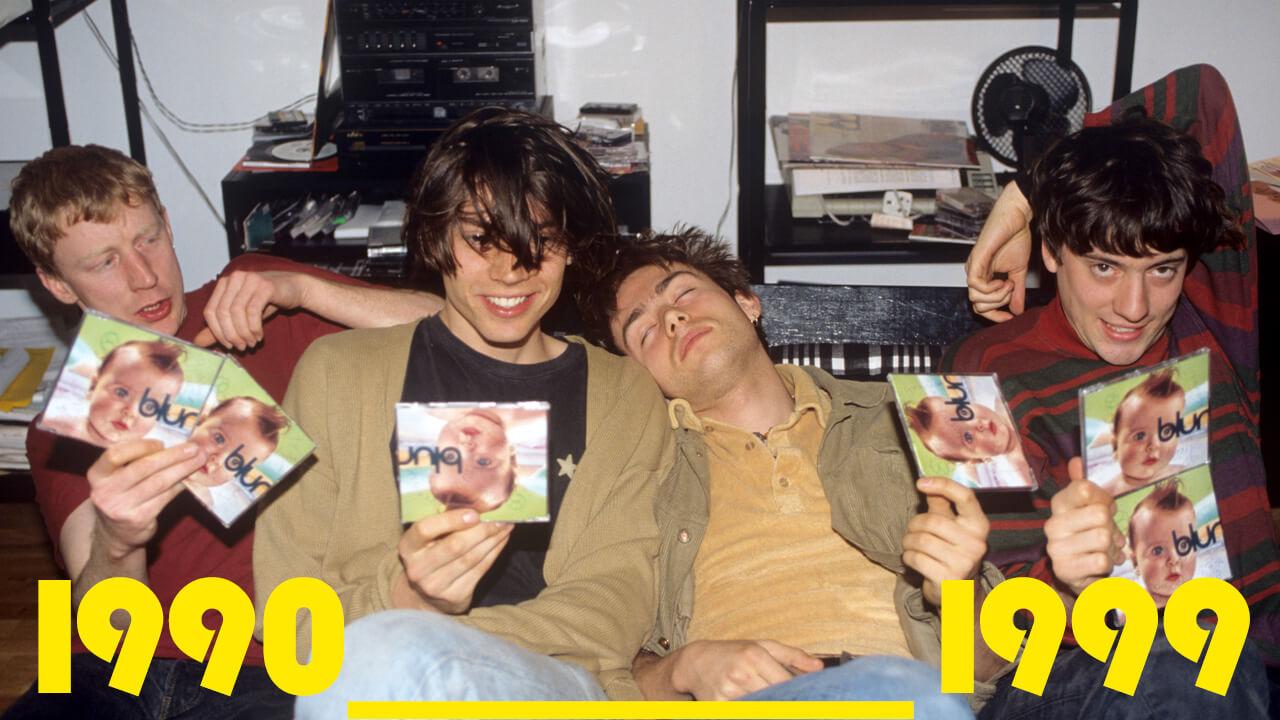 Blur, aufgenommen am 31.05.1991 in London