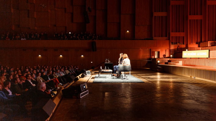 Marie Kaiser zusammen mit Rocko Schamoni