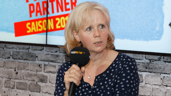 Susanne "Susi" Kopplin, Mannschaftsleiterin des 1. FC Union Berlin