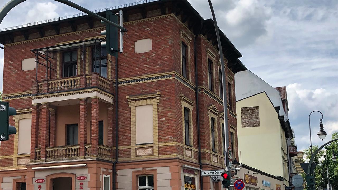 Die schöne Straße: Teltower Damm in Zehlendorf