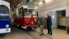 Michael Hölzen im Straßenbahndepot in Frankfurt (Oder)