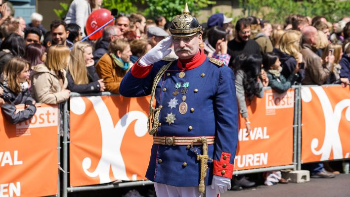 Impressionen des bunten Straßenumzugs © radioeins/Frederic Schweizer