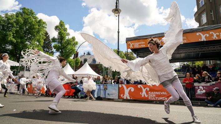 Impressionen des bunten Straßenumzugs © radioeins/Frederic Schweizer