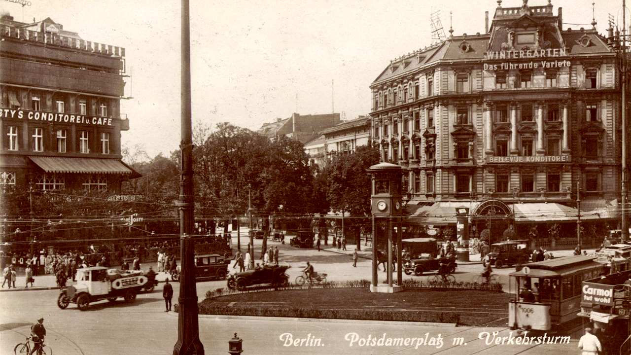 Die schöne Straße: Archivaufnahmen der Potsdamer Straße in Berlin