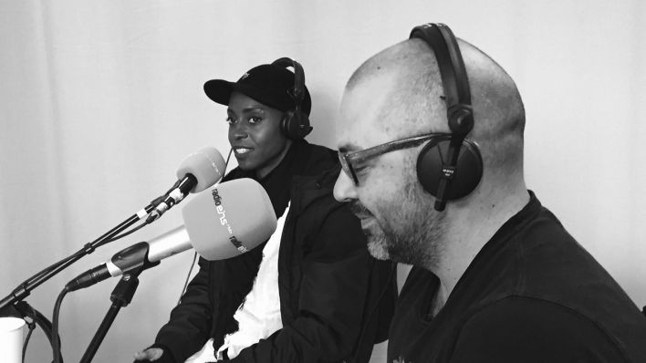 Skye Edwards (li.) und Ross Godfrey von Morcheeba © radioeins