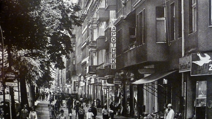 Historische Aufnahme Wiener Ecke Lausitzer Straße
