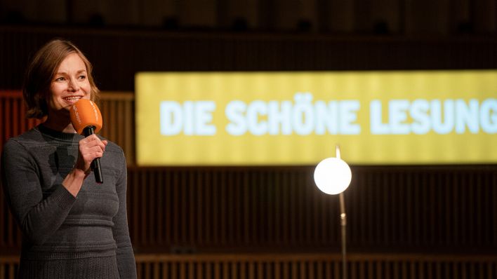 radioeins-Literaturagentin Marie Kaiser hat die Deutschlandpremiere von "Zwischen Welten" moderiert