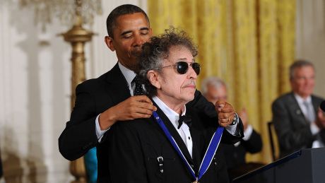 Barack Obama & Bob Dylan