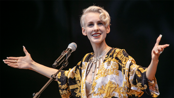 Kabarettistin Lisa Eckhart © Imago/Andreas Weihs Kabarettistin Lisa Eckhart © Imago/Andreas Weihs