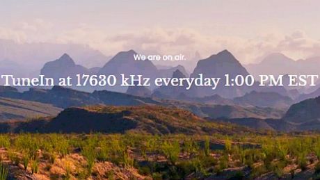 We are on air. Tune in at 17630 kHz everyday 1:00 PM EST We are on air. Tune in at 17630 kHz everyday 1:00 PM EST