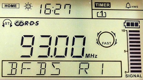 BFBS auf 93,0 MHz