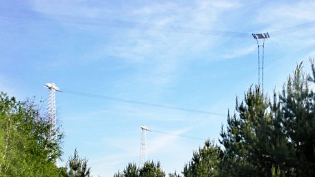 Burg, Antenne 1575 kHz Burg, Antenne 1575 kHz