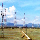 Einige Antennen der auch von TWR genutzten Sendestation in Armenien