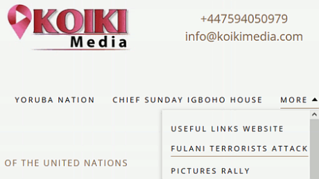 Koiki Media: Fulani terrorist attacks Koiki Media: Fulani terrorist attacks