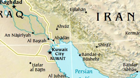 Kuwait, Iran, Irak