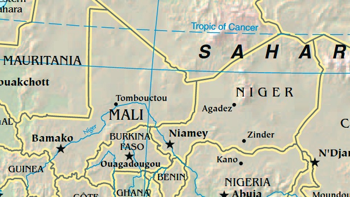 Niger, Burkina Faso, Mali