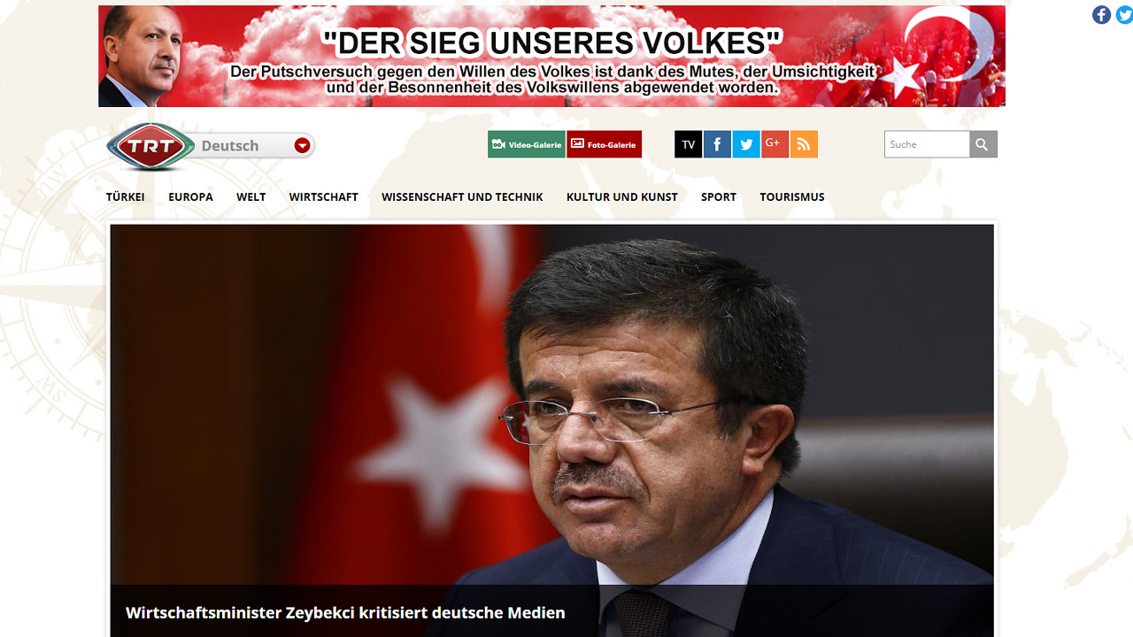 TRT Türkisches Auslandsradio im Notbetrieb radioeins