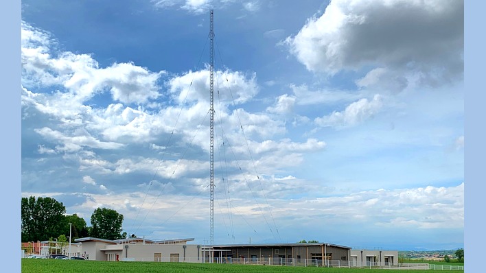 Mittelwellenmast Tramoyes bei Lyon