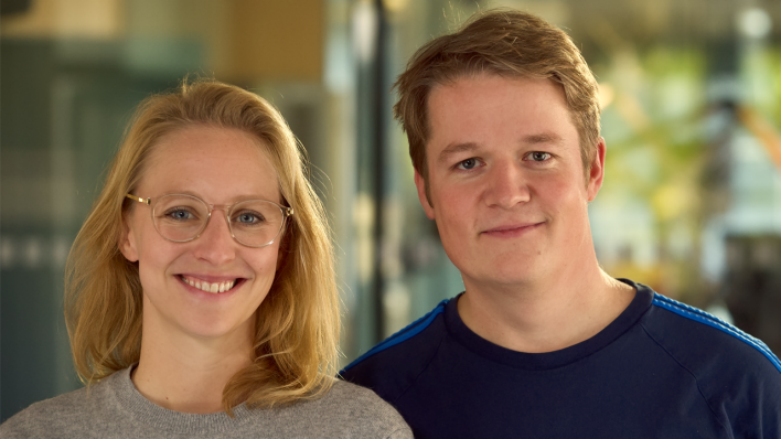 Mareile Scheidemann und Maximilian Ulrich © radioeins/Saupe