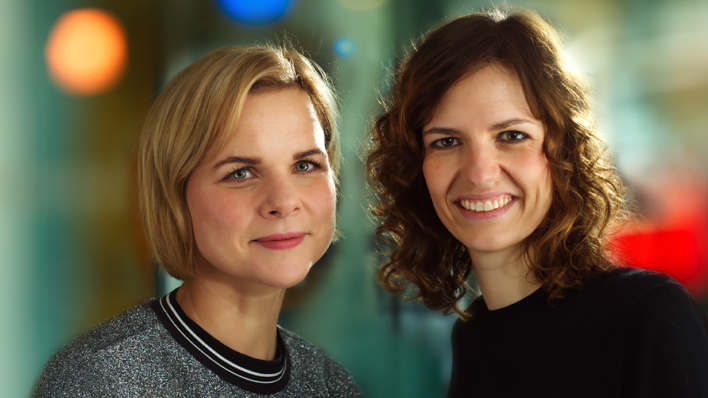 Julia Menger und Kerstin Hermes © radioeins/Saupe