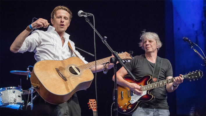 Alexander Scheer & Andreas Dresen und Band © Sandra Wildemann