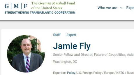 German Marshall Fund, Jamie Fly