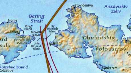 Alaska mit Nome und Tschukotka