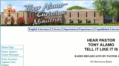 Hear Pastor Tony Alamo