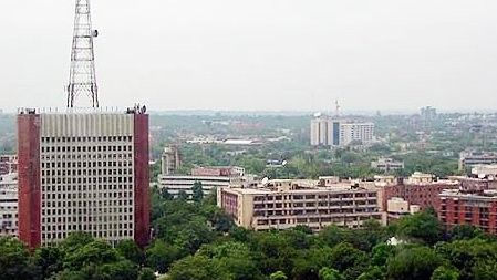 Hörfunkzentrale in Delhi
